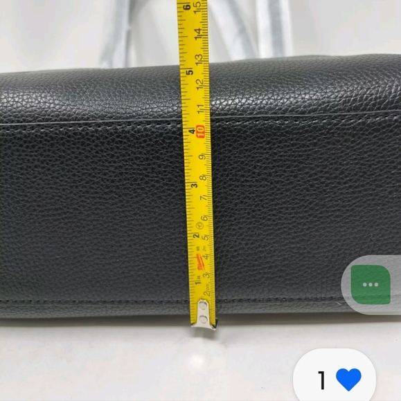 MICHAEL KORS KIMBERLY SM BONDED TOTE BLACK - Picture 9 of 9